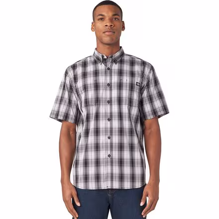 Flex Plaid Short-Sleeve Shirt - Men's