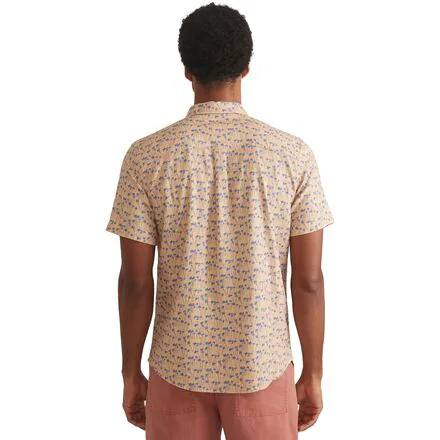 Short-Sleeve Stretch Selvage Shirt - Men's