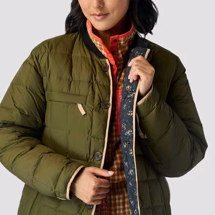 The Reversible Down Treeline Puffer - Women's