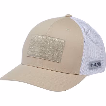 PFG Mesh Fish Flag Snap Back Trucker Hat
