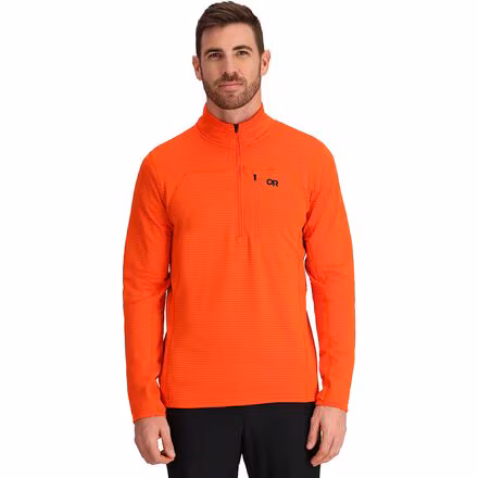 Vigor Grid Fleece Half-Zip Jacket - Men's