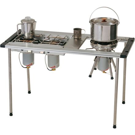 Iron Grill Table Four Unit Frame
