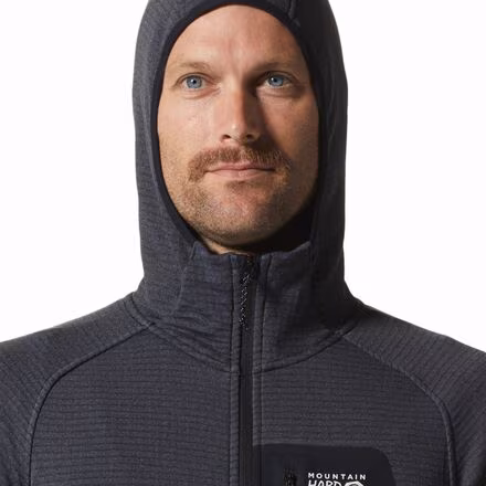 Polartec Power Grid Full-Zip Hoodie - Men's