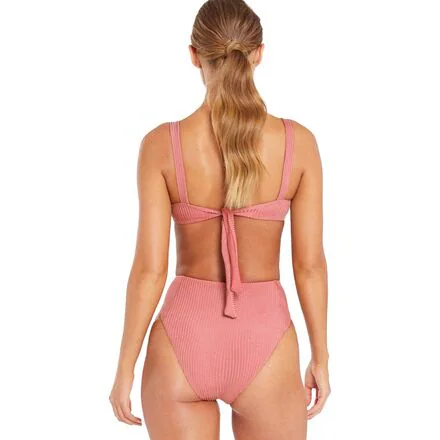 Sienna High Waist Cheeky Cut Bikini Bottom - Women's
