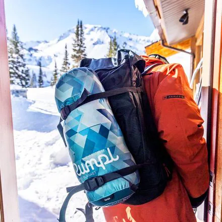 Original Puffy 1-Person Blanket - Geo Blue