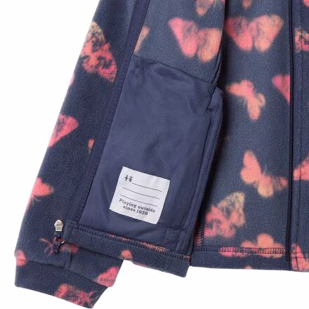 Benton Springs II Printed Fleece Jacket - Girls'