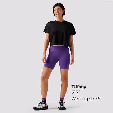 Destination Lightweight Crop Tee - Women's