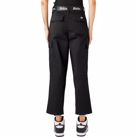 Relaxed Fit Cropped Cargo Pant - Women's