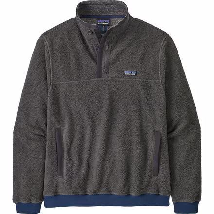Shearling Button Pullover Fleece - Men's