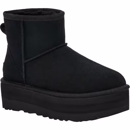 Classic Mini Suede Platform Boot - Women's