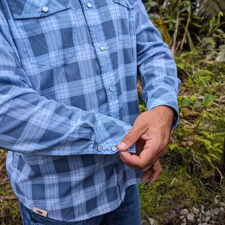 Palaka Nui Long-Sleeve Snap Shirt - Men's