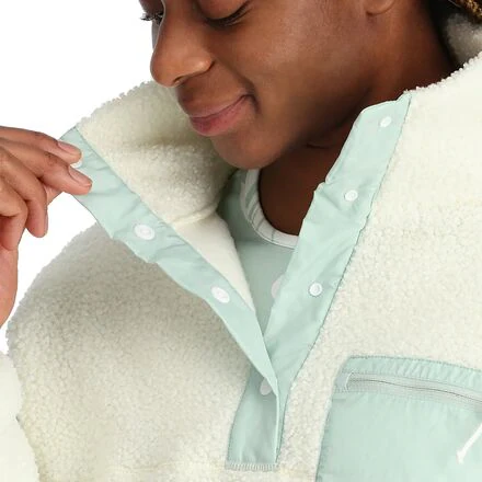Cloud Fleece Snap Pullover - Women's