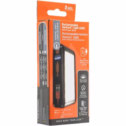Venture Light 2600 Recharge + Power Bank