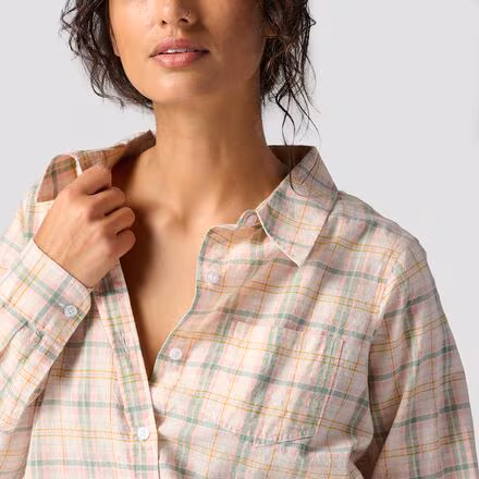 Range Long-Sleeve Plaid Shirt - Women's