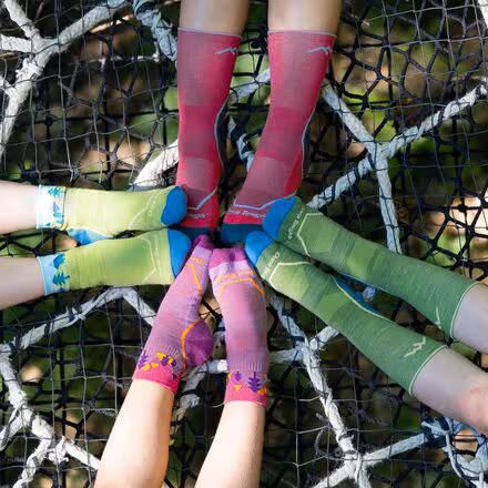 Light Hiker Jr Micro Crew Light Cushion Hiking Sock - Boys'