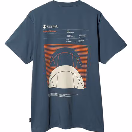 Alpha Breeze Typography T-Shirt