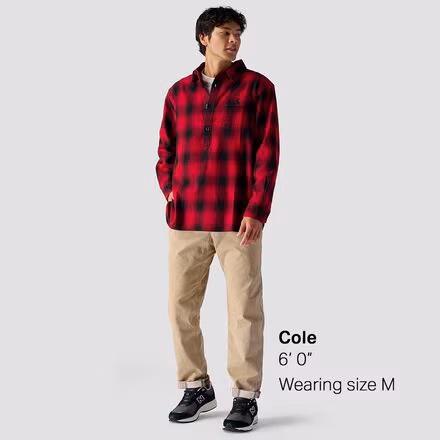 Flannel Pullover - Men's