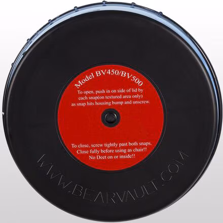 BV450 Solo Bear Resistant Food Canister