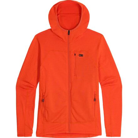 Vigor Grid Fleece Full-Zip Hooded Jacket - Men's