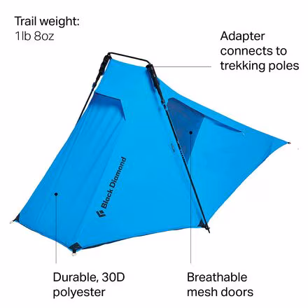 Distance Tent: 2-Person 3-Season + Adapter