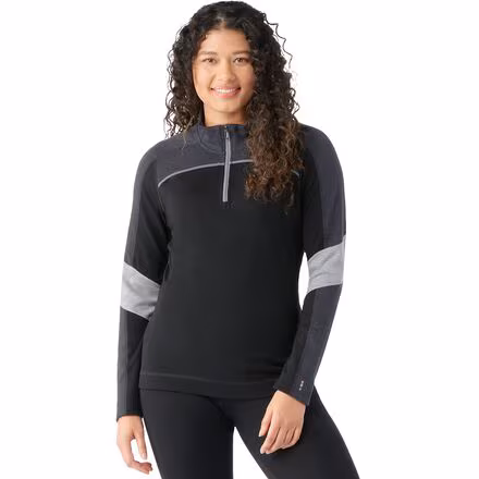 Classic Thermal Merino Colorblock 1/4-Zip Top - Women's
