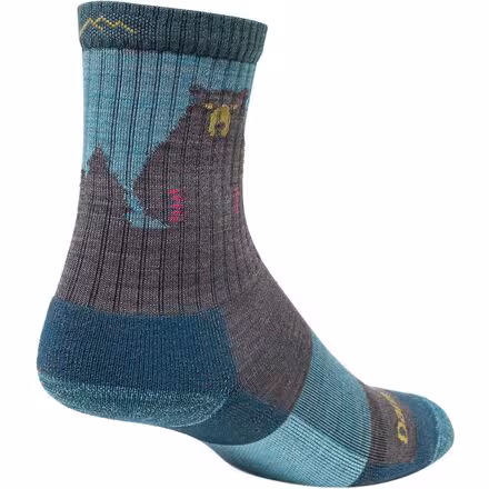 Bear Town Micro Crew Light Cushion Sock - Women's
