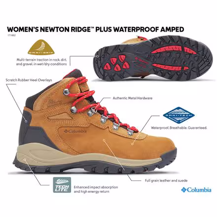 Newton Ridge Plus Waterproof Amped Wide Boot - Women's