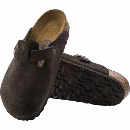 Boston Soft Footbed Suede Clog - Women's