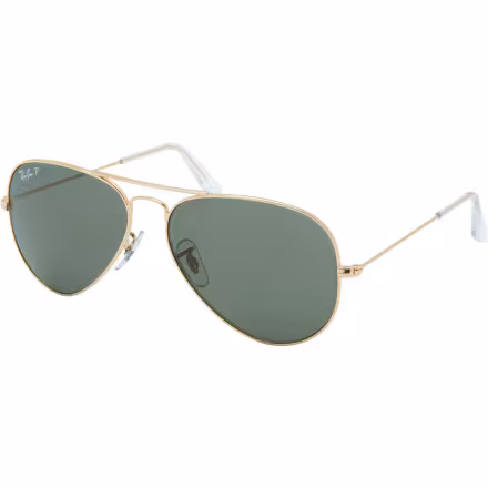 Aviator Large Metal Polarized Sunglasses