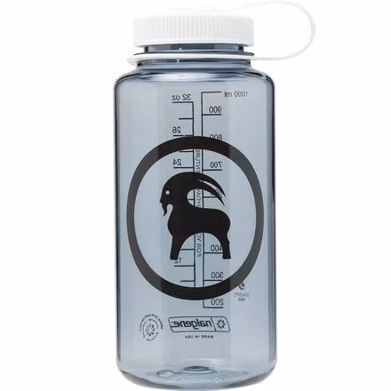 x Nalgene Goat Logo 32oz Wide Mouth Sustain Bottle