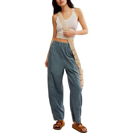 Preppy Poplin Pull On Pant - Women's