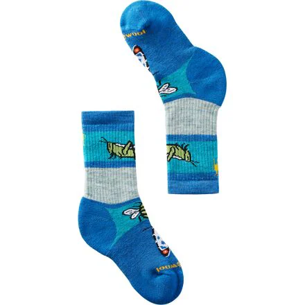 Hike Full Cushion Garden Bugs Pattern Crew Sock - Kids'