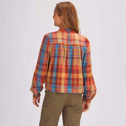 Plaid Yoke Shirt - Women's