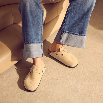 Boston Soft Footbed Suede Clog - Men's