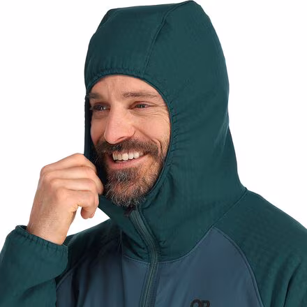Vigor Plus Fleece Hooded Jacket - Men's