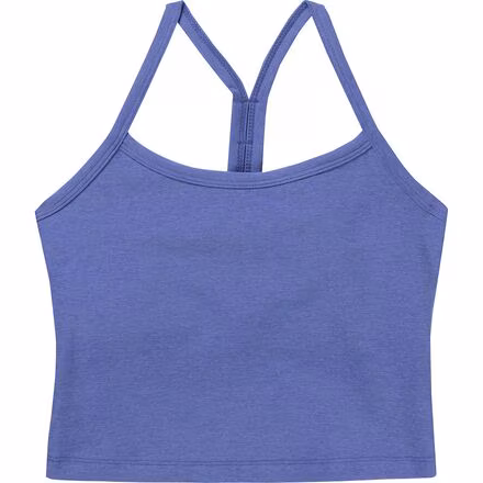 Spacedye Slim Racerback Cropped Tank Top - Women's