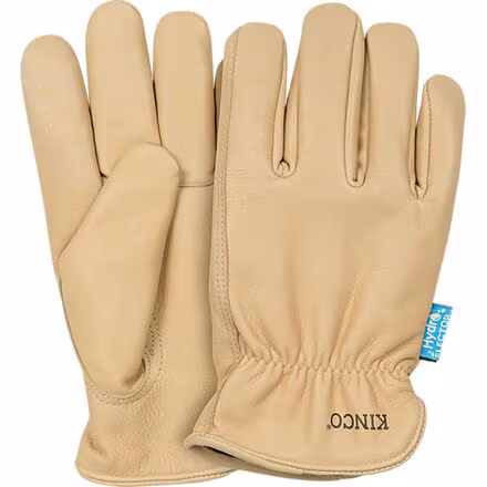 Lined Water-Resistant Premium Grain Cowhide Driver Glove