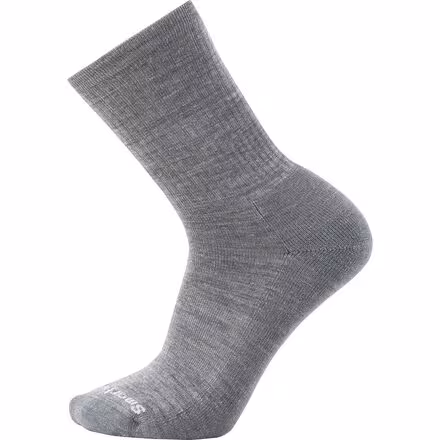 Everyday Solid Rib Crew Sock