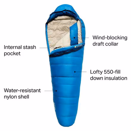 Cosmic 20 Sleeping Bag: 20F Down