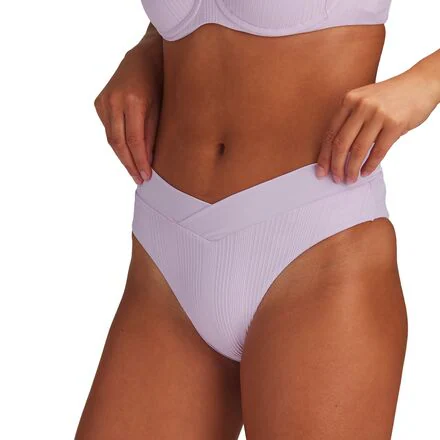 Pointelle Rib Court Bikini Bottom - Women's