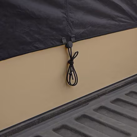 Truck Bed Cargo Net with Built-In Tarp