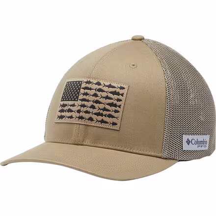 PFG Mesh Fish Flag Trucker Hat
