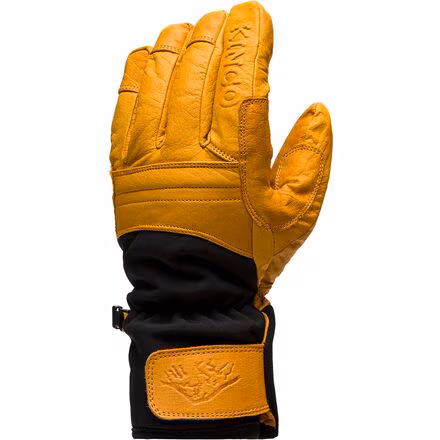 Skyliner LWR Premium Grain Buffalo Ski Glove + Pull-Strap