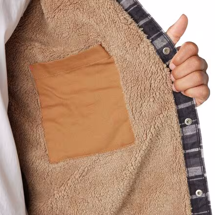 Sherpa Lined Flannel Shirt - Men's