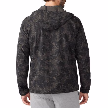 Solana Full-Zip Print Hooded Windbreaker Jacket - Men's