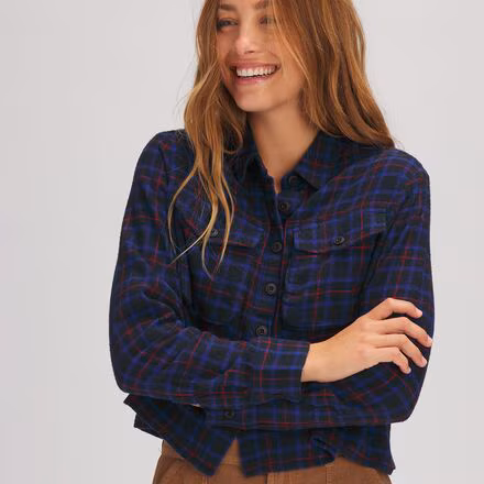 Daily Crop Flannel - Women's