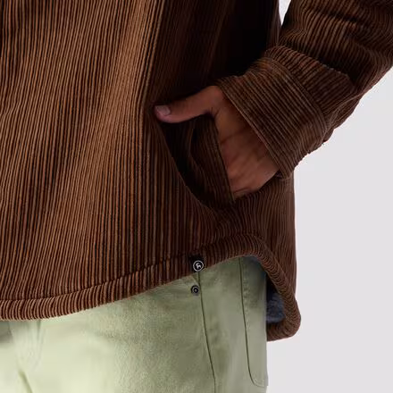 Corduroy High Pile Fleece Lined Shirt Jacket - Men's