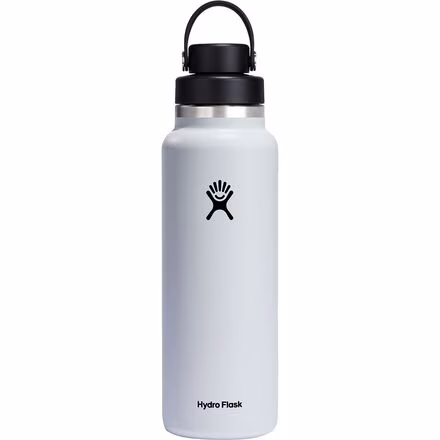 40oz Wide Mouth Water Bottle + Flex Chug Cap