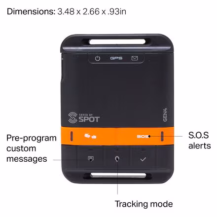 SPOT Gen4 Satellite GPS Messenger