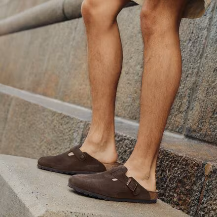 Boston Soft Footbed Leather Clog - Men's